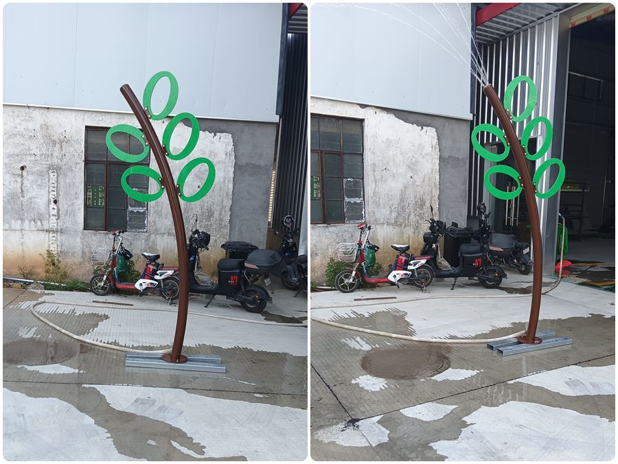 樹(shù)狀噴水戲水小品