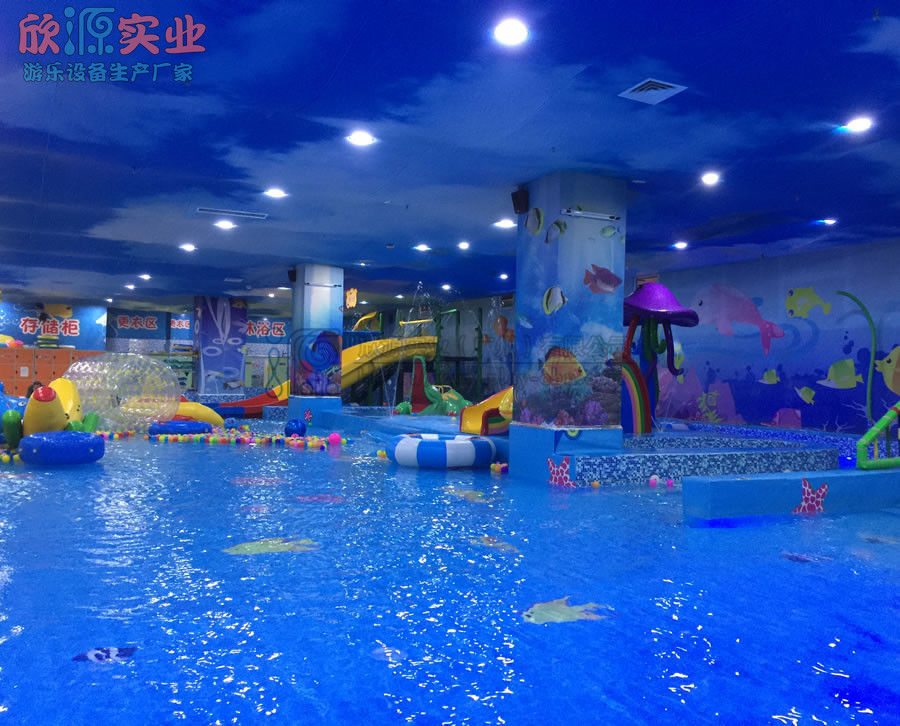 西安歡樂(lè )海室內水上樂(lè )園案例