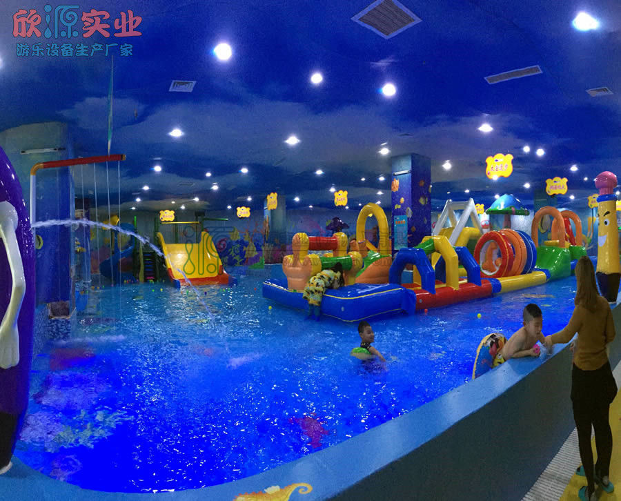西安歡樂(lè )海室內水上樂(lè )園案例