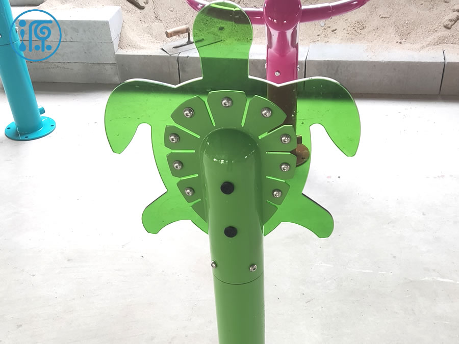 海龜水槍戲水小品